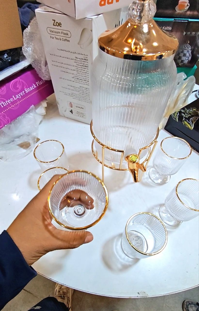 كرافة عصير طقم