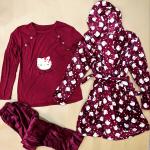 بيجامة رضاعة 3 قطع