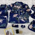 بيجامة ساتان 7 بياس