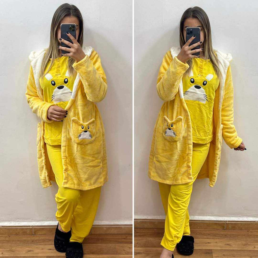 بيجامة كمينو صفرا